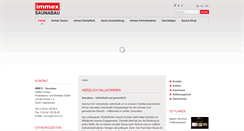 Desktop Screenshot of immex.de