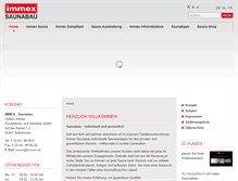 Tablet Screenshot of immex.de